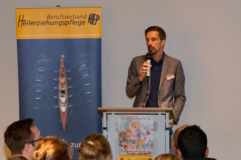 Begrüßung durch Vorstand David Schmidt