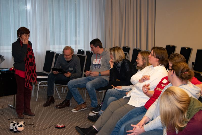 Workshop mit Ursula Klippel und Christa Woyack 2